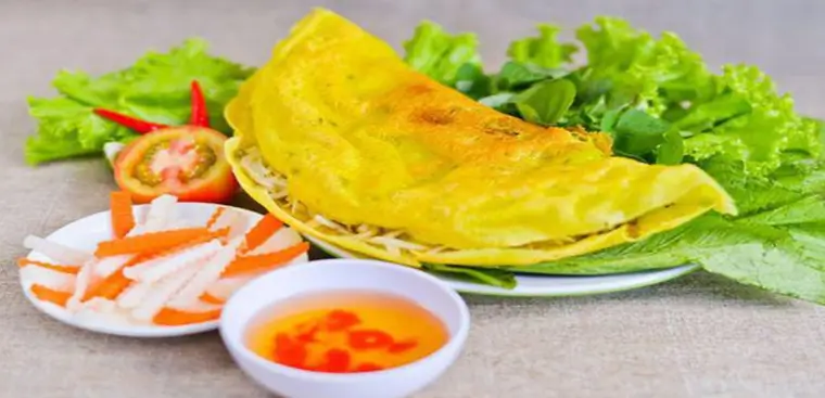 bánh xèo chay